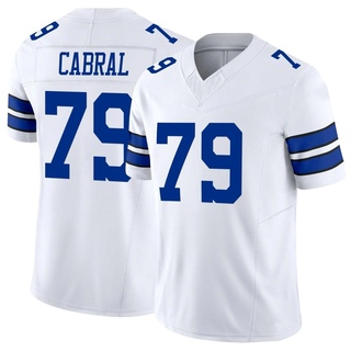 Limited Cohl Cabral Men's Dallas Cowboys Vapor F.U.S.E. Jersey - White