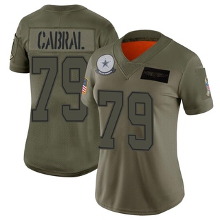 Limited Cohl Cabral Women's Dallas Cowboys 2019 Salute to Service Jersey - Camo