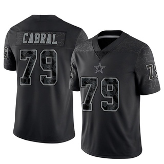 Limited Cohl Cabral Youth Dallas Cowboys Reflective Jersey - Black