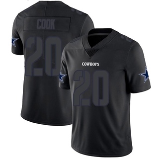 Limited Dalvin Cook Men's Dallas Cowboys Jersey - Black Impact