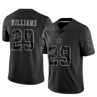 Limited Damien Williams Men's Dallas Cowboys Reflective Jersey - Black