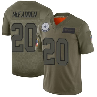 Limited Darren McFadden Men's Dallas Cowboys 2019 Salute to Service Jersey - Camo