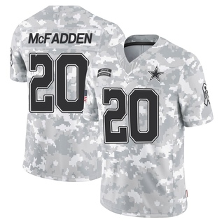 Limited Darren McFadden Men's Dallas Cowboys 2024 Salute to Service Jersey - Arctic Camo