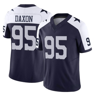 Limited Denzel Daxon Men's Dallas Cowboys Alternate Vapor F.U.S.E. Jersey - Navy