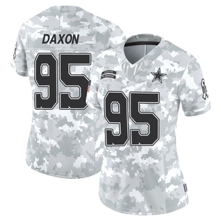 Limited Denzel Daxon Women's Dallas Cowboys 2024 Salute to Service Jersey - Arctic Camo