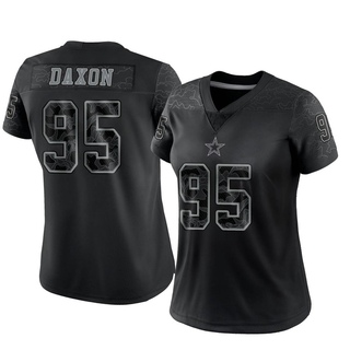 Limited Denzel Daxon Women's Dallas Cowboys Reflective Jersey - Black