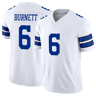 Limited Deontay Burnett Men's Dallas Cowboys Vapor F.U.S.E. Jersey - White