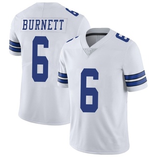 Limited Deontay Burnett Men's Dallas Cowboys Vapor Untouchable Jersey - White