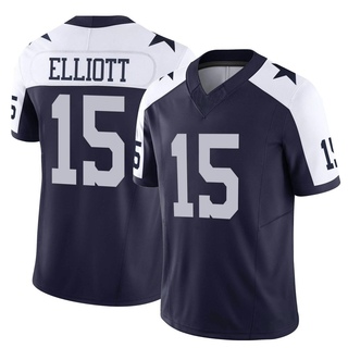 Limited Ezekiel Elliott Youth Dallas Cowboys Alternate Vapor F.U.S.E. Jersey - Navy