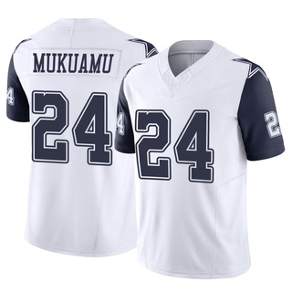 Limited Israel Mukuamu Men's Dallas Cowboys 2nd Alternate Vapor F.U.S.E. Jersey - White