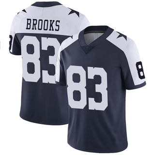 Limited Jalen Brooks Men's Dallas Cowboys Alternate Vapor Untouchable Jersey - Navy