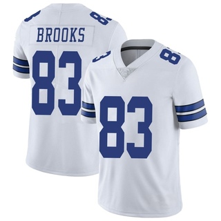 Limited Jalen Brooks Men's Dallas Cowboys Vapor Untouchable Jersey - White