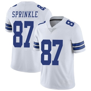 Limited Jeremy Sprinkle Men's Dallas Cowboys Vapor Untouchable Jersey - White