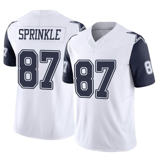 Limited Jeremy Sprinkle Youth Dallas Cowboys 2nd Alternate Vapor F.U.S.E. Jersey - White