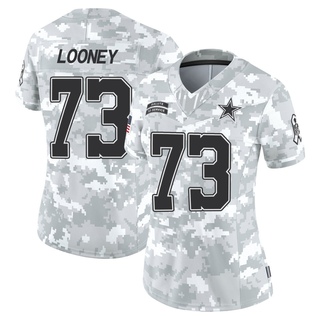 Limited Joe Looney Women's Dallas Cowboys 2024 Salute to Service Jersey - Arctic Camo