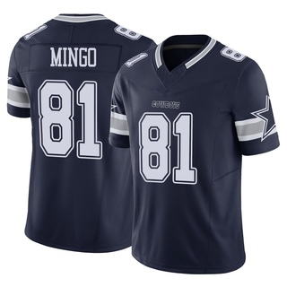 Limited Jonathan Mingo Men's Dallas Cowboys Vapor F.U.S.E. Jersey - Navy