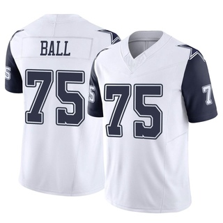 Limited Josh Ball Men's Dallas Cowboys 2nd Alternate Vapor F.U.S.E. Jersey - White