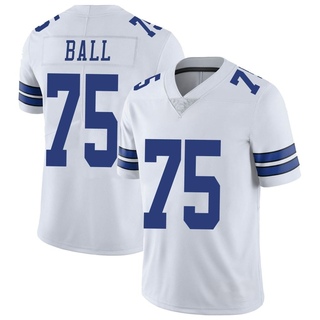 Limited Josh Ball Men's Dallas Cowboys Vapor Untouchable Jersey - White