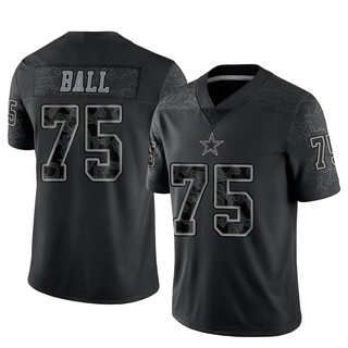 Limited Josh Ball Youth Dallas Cowboys Reflective Jersey - Black