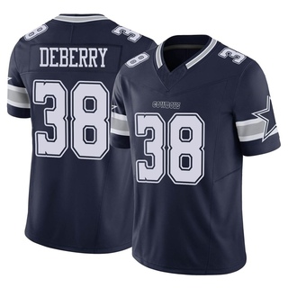 Limited Josh DeBerry Men's Dallas Cowboys Vapor F.U.S.E. Jersey - Navy