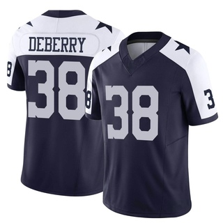 Limited Josh DeBerry Youth Dallas Cowboys Alternate Vapor F.U.S.E. Jersey - Navy