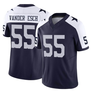 Limited Leighton Vander Esch Men's Dallas Cowboys Alternate Vapor F.U.S.E. Jersey - Navy