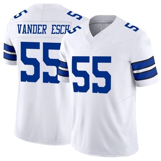 Limited Leighton Vander Esch Men's Dallas Cowboys Vapor F.U.S.E. Jersey - White