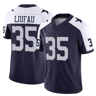 Limited Marist Liufau Youth Dallas Cowboys Alternate Vapor F.U.S.E. Jersey - Navy