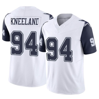 Limited Marshawn Kneeland Men's Dallas Cowboys 2nd Alternate Vapor F.U.S.E. Jersey - White