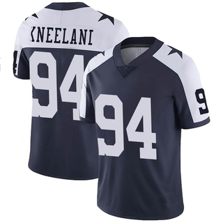 Limited Marshawn Kneeland Men's Dallas Cowboys Alternate Vapor Untouchable Jersey - Navy