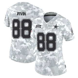 Limited Michael Irvin Women's Dallas Cowboys 2024 Salute to Service Jersey - Arctic Camo