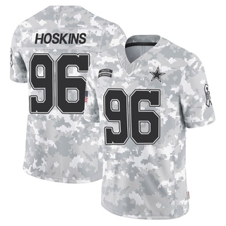 Limited Phil Hoskins Men's Dallas Cowboys 2024 Salute to Service Jersey - Arctic Camo