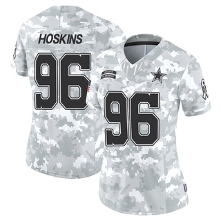 Limited Phil Hoskins Women's Dallas Cowboys 2024 Salute to Service Jersey - Arctic Camo