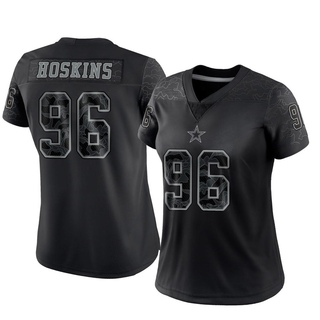 Limited Phil Hoskins Women's Dallas Cowboys Reflective Jersey - Black