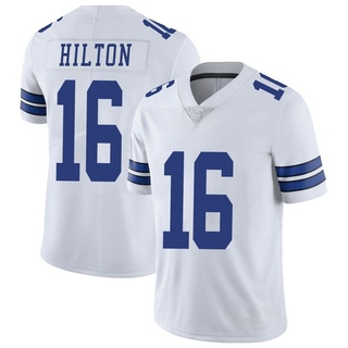 Limited T.Y. Hilton Men's Dallas Cowboys Vapor Untouchable Jersey - White