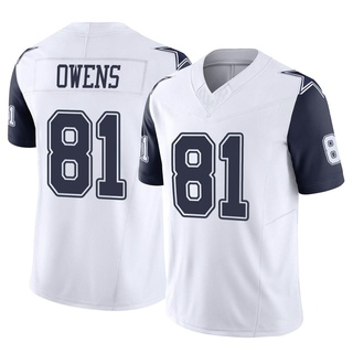 Limited Terrell Owens Men's Dallas Cowboys 2nd Alternate Vapor F.U.S.E. Jersey - White