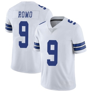 Limited Tony Romo Men's Dallas Cowboys Vapor Untouchable Jersey - White