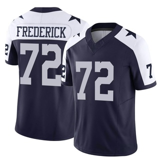 Limited Travis Frederick Men's Dallas Cowboys Alternate Vapor F.U.S.E. Jersey - Navy