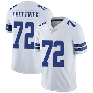 Limited Travis Frederick Men's Dallas Cowboys Vapor Untouchable Jersey - White