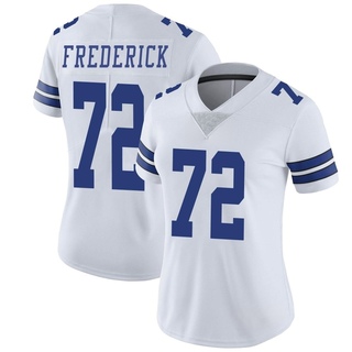 Limited Travis Frederick Women's Dallas Cowboys Vapor Untouchable Jersey - White