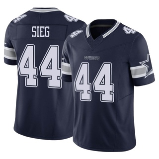 Limited Trent Sieg Youth Dallas Cowboys Vapor F.U.S.E. Jersey - Navy