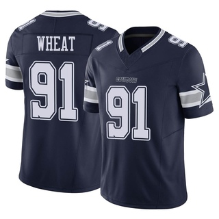 Limited Tyrus Wheat Men's Dallas Cowboys Vapor F.U.S.E. Jersey - Navy